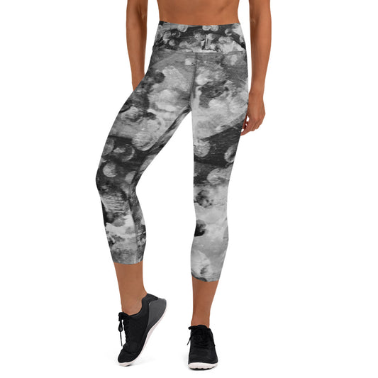 NOT boring neutral Yoga Capri Leggings