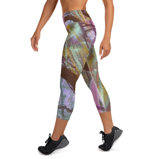 Revelation! Allover Print Yoga Capri Leggings