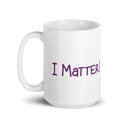 Contemplative Grandmother I Matter! Mug