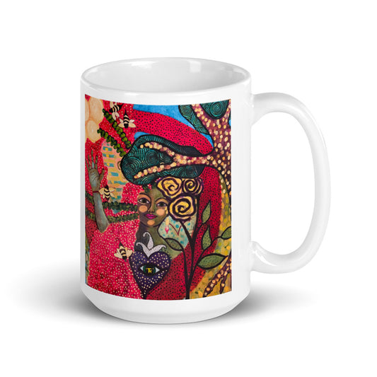 Contemplative Grandmother I Matter! Mug