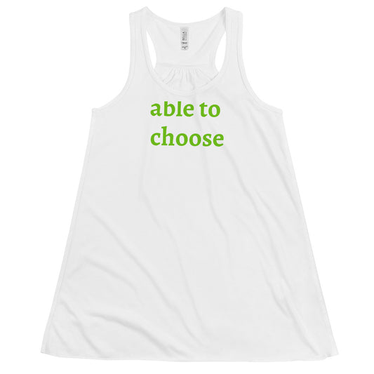 Women's Flowy Racerback Tank